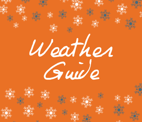 General Inclement Weather Guide for The Arc’s Support Services